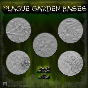 Plague Garden Bases - 80mm