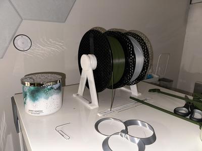Filament Holder for Lack Enclosure