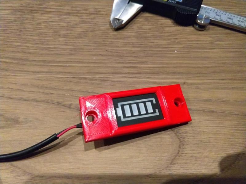 Lithium Battery Pack Power Indicator Board Pannel mount