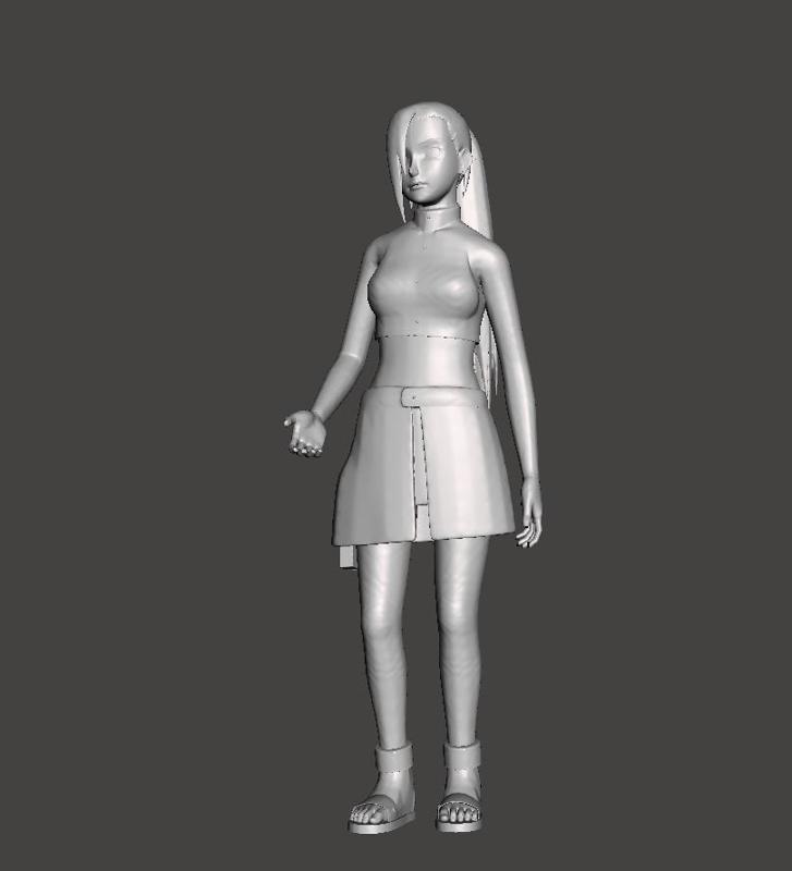 Ino Yamanaka Chunin 3D Model