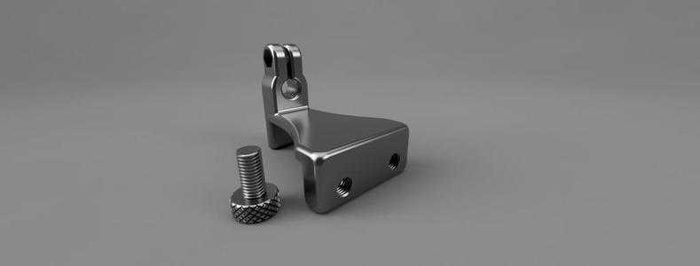 Ender 5 Test Indicator Mount remix