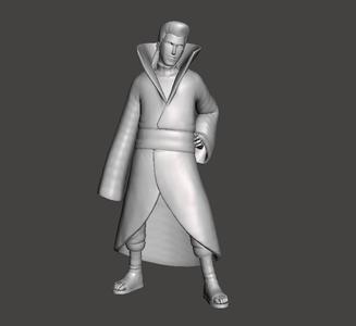Gengetsu Hozuki - Second Mizukage 3D Model
