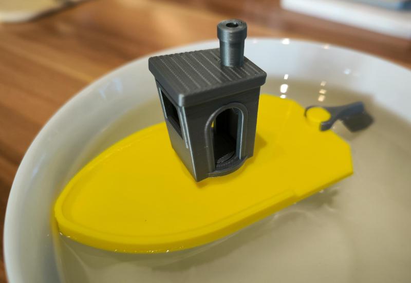 Benchy Cabin Attachment for Balloon Boat