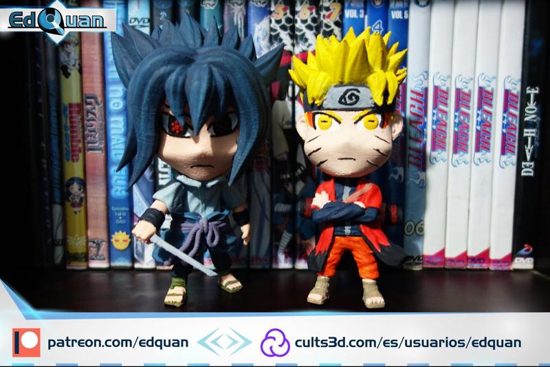 Naruto and Sasuke Chibi