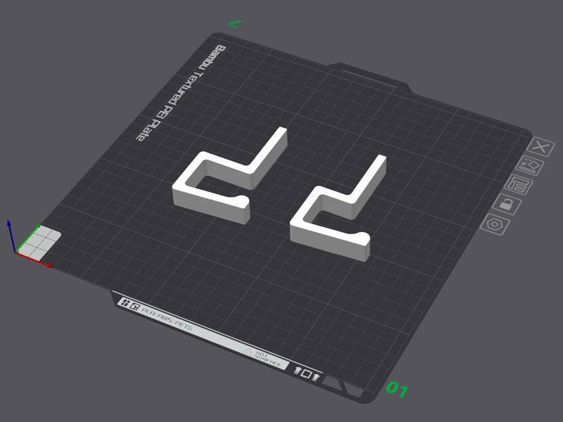 Sliding wardrobe door lock - 2 sizes