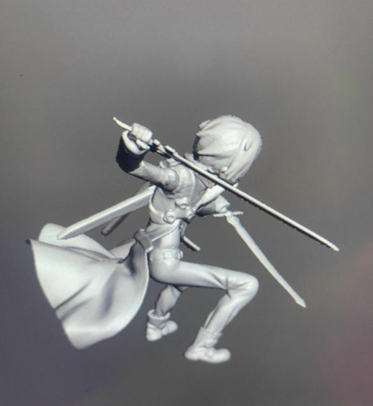 Dengeki LUCHA CLIMAX HG figure "KIRITO" oriental hentai manga .stl .obj