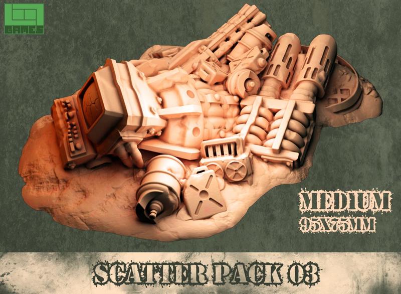 Scatter terrain Junk Piles 03