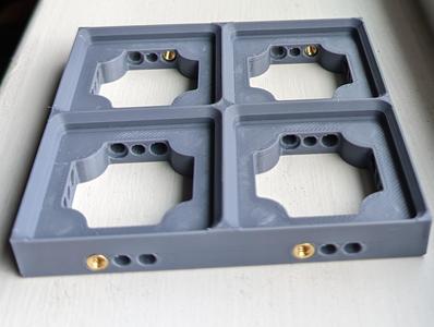 Gridfinity Refined - Screw Together Baseplate