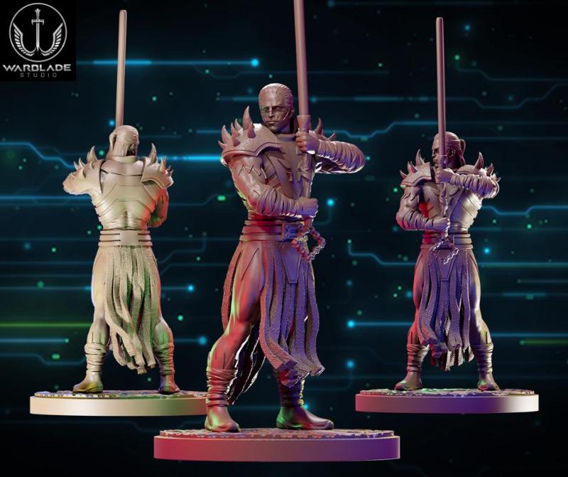star wars shatterpoint darth nihl presupported included