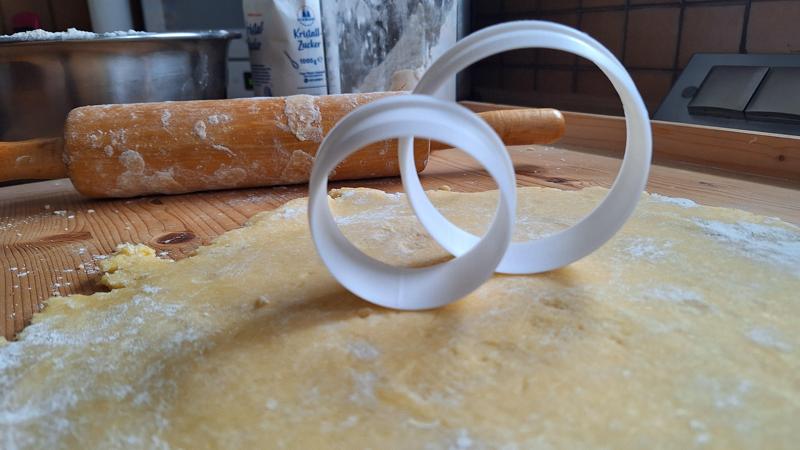 Gebäck-Ausstecher, Kreis (die wirklich funktionieren) / Cookie cutter (which really work)