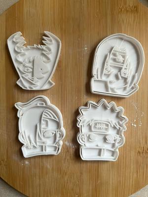 Naruto Akatsuki Cookie Cutter set
