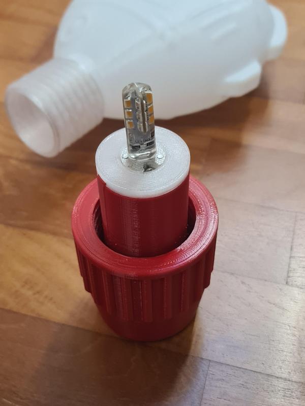 G4 Bulb Socket & Loosened screw for Soy Fish Lamp by Hacuri