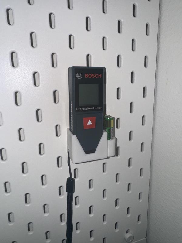 Pegboard Mount for Bosch GLM 20 Laser Measure