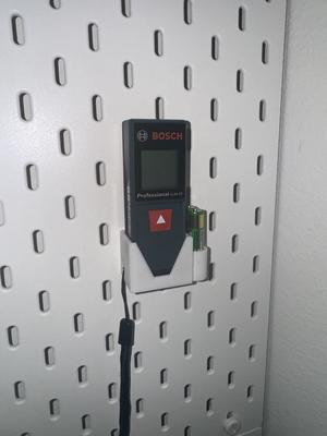 Pegboard Mount for Bosch GLM 20 Laser Measure