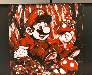 Mario Mushroom Forest 