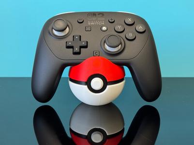 Nintendo Switch 2 Poke Ball Pro Controller stand