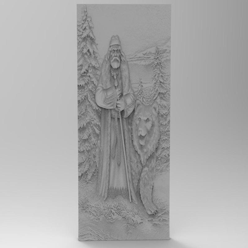 Veles, slavic god. Ancient Rusland. 