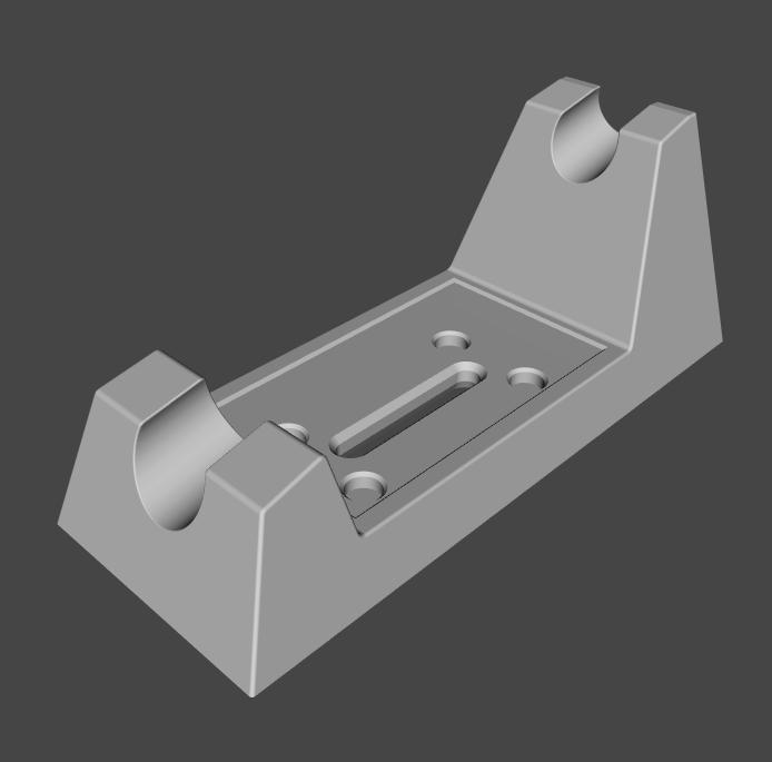 Henson Shaving Razor Stand with bucket for blades