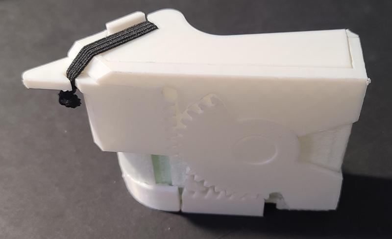 Placker dispenser with ejector, excessively over-engineered version