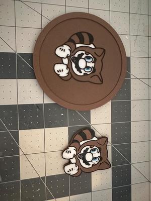 Tanooki Mario Coaster and magnet