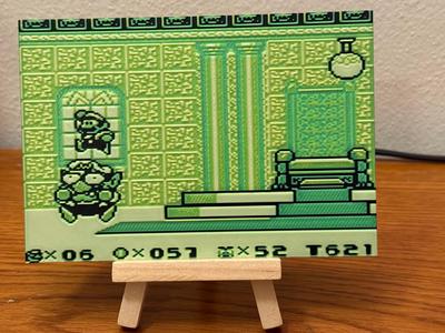 Super Mario Land 2 - Wario - Game Boy - Hueforge