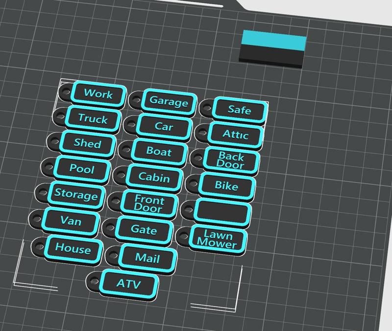 Key Tags - Customizable