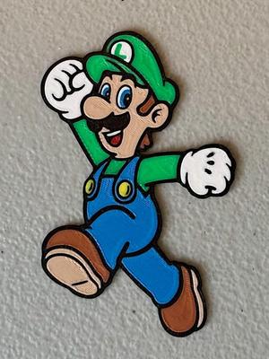 Multicolor Luigi Magnet