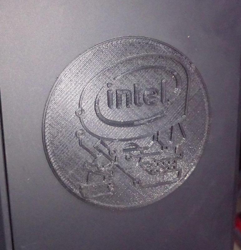 Badge Intel Skulltrail original