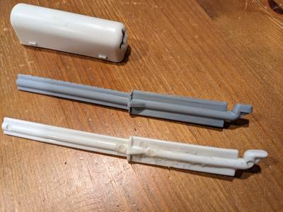 Electrolux EIFLW50LIW washer soap drawer spring