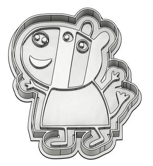 Cortador galletas Zoe Zebra ( Pepa Pig )