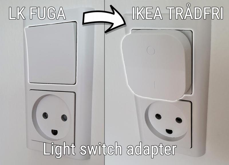 LK FUGA to IKEA TRADFRI adapter