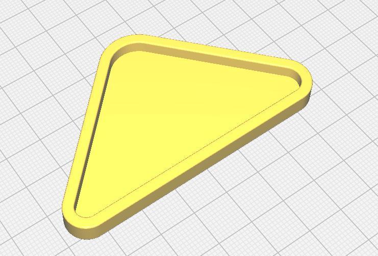 Tope patas triangulares