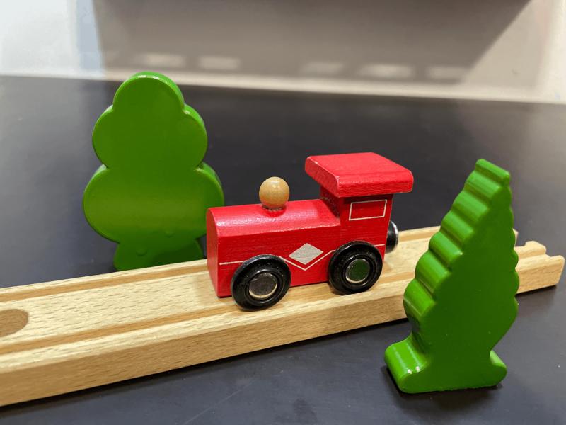 Wooden Railway Trees