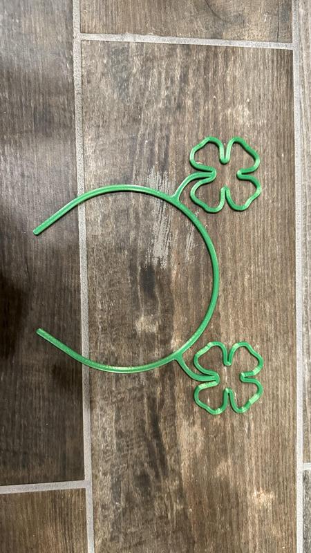St. Patrick's Day Clover Headband