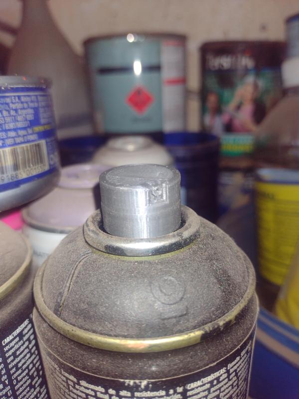 Pico para aerosol de pintura