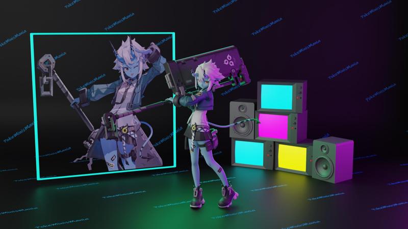 Soukaku Zenless Zone Zero 1/6 3D print model Presupported