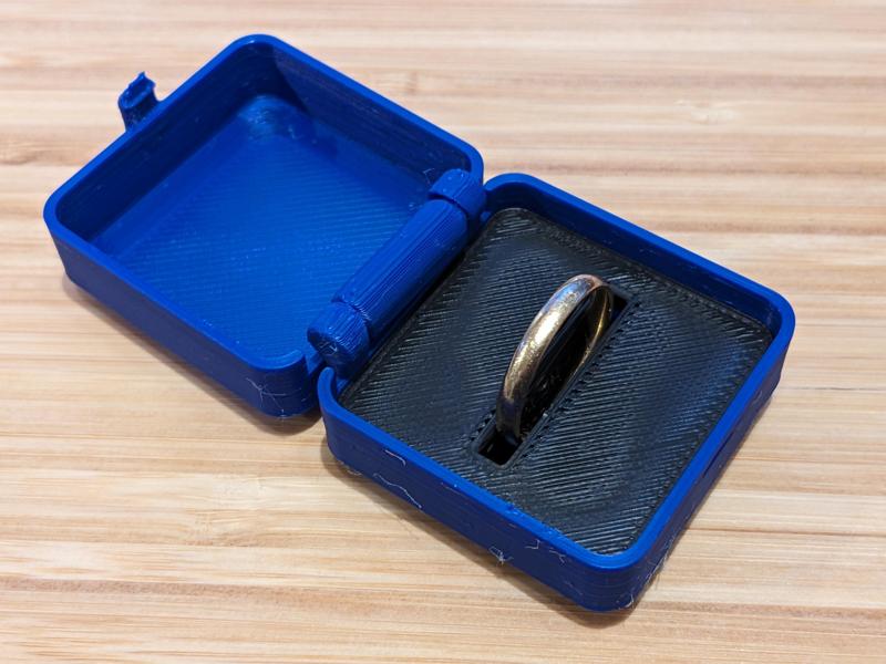 Improved Gift Ring Box