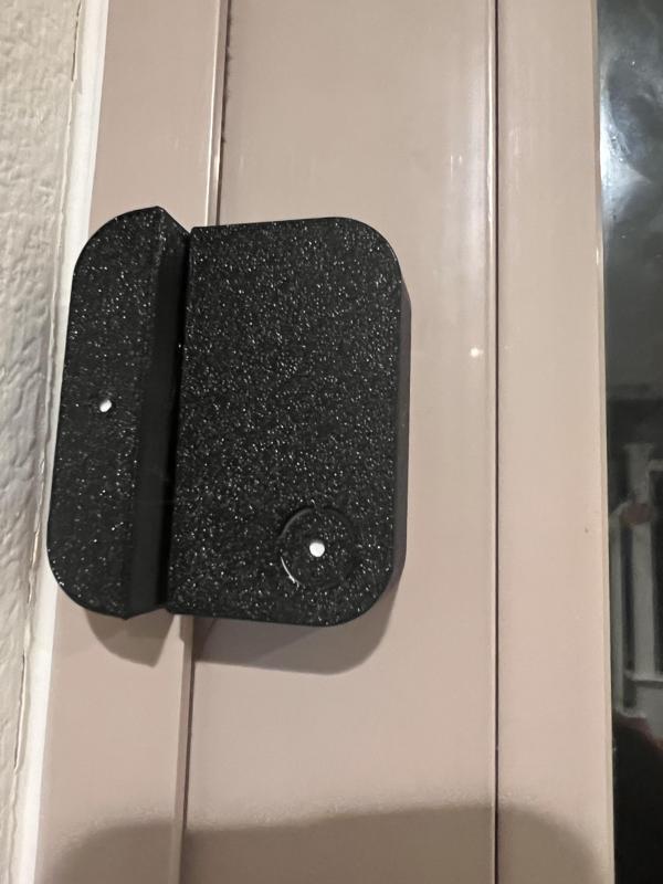 Ring alarm window/door sensor retaining cover