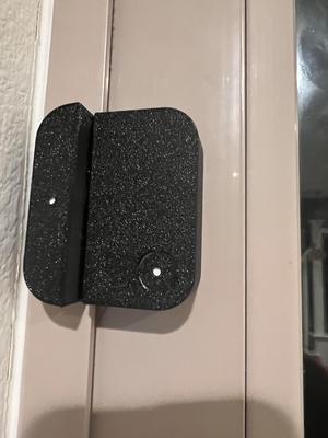 Ring alarm window/door sensor retaining cover