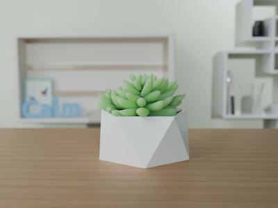 Futuristic Planter [Vase]