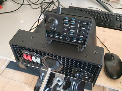 Octavi IFR-1 mount on Honeycomb (Alpha or Bravo)