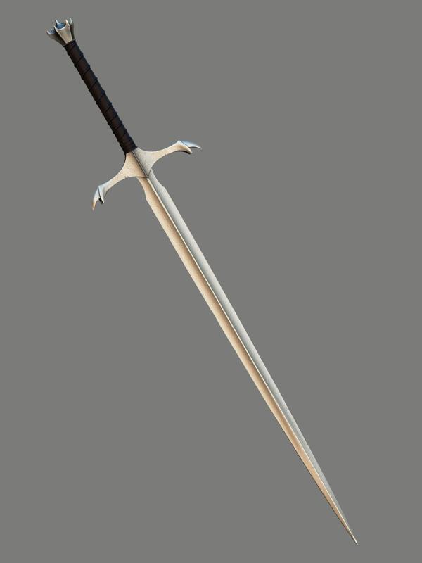 Ringwraith Claw Sword