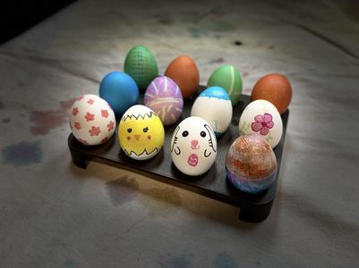 Painted Egg Dryer