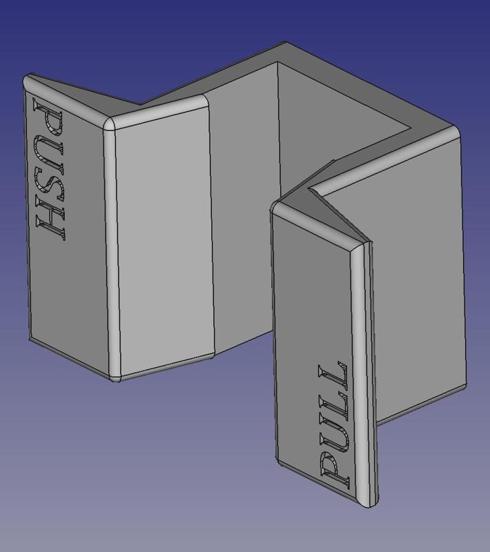 Aluminium Door HANDLE