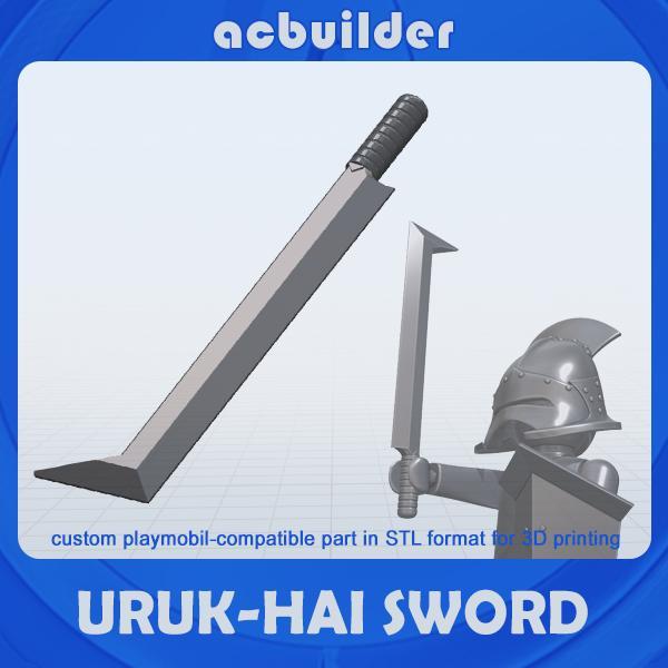 Uruk-Hai Sword playmobil compatible