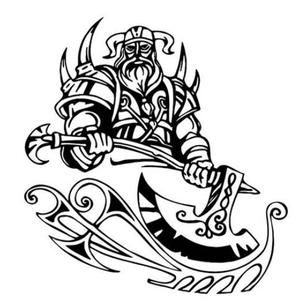 Vikings Warrior Axe decor