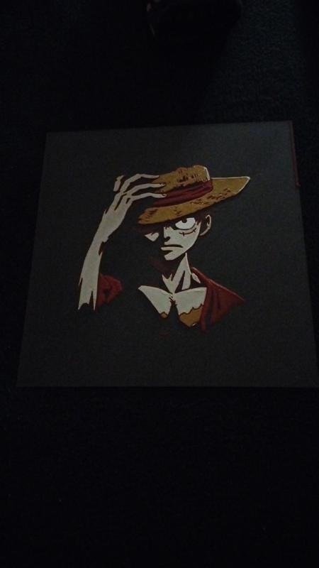 Luffy Dark Background