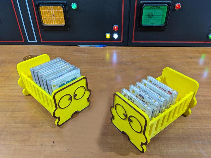 Nintendo Famicom Disk System Game Rack