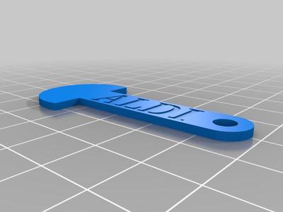 ALDI quarter replacement removeable Us 25 cents