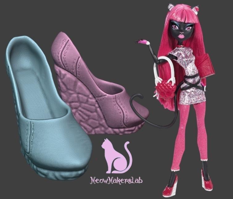 Catty Noir, New Scaremester, Shoes, Monster High.